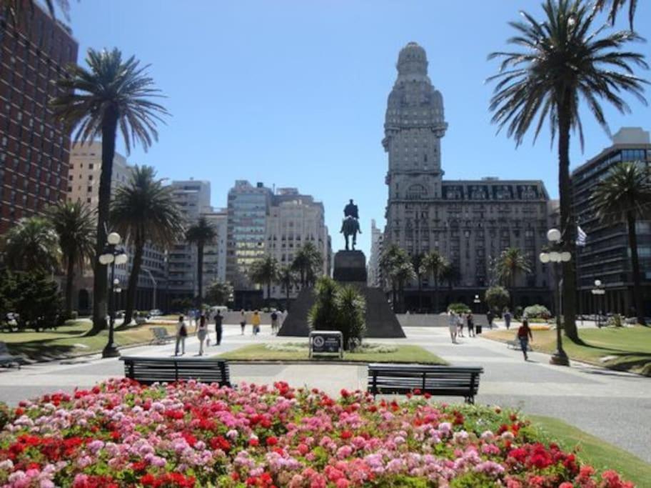 Ideal Excelente Loft Manhattan Entero Pet Friendly Zona Centrica Villa Montevideo Kültér fotó